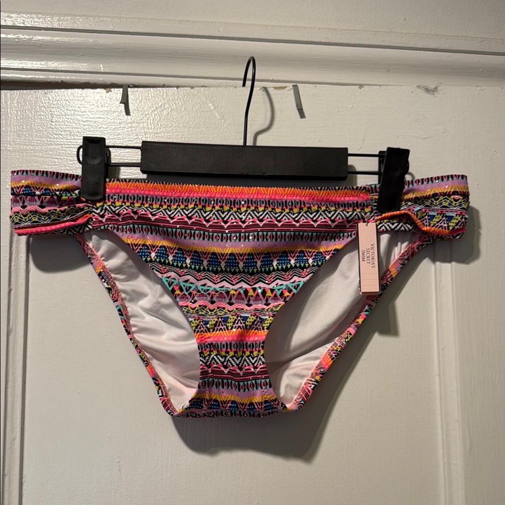 Victoria's Secret Pink and Blue Bikini Swimwear